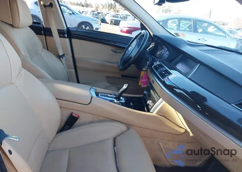 2011 BMW 550I Gran Turismo xDrive из США, поврежденный, VIN WBASP4C57BC341462